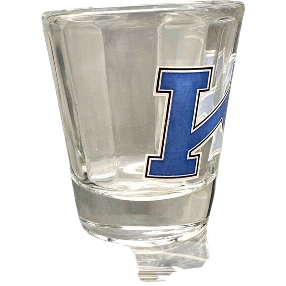 University of Kentucky Optic Shot Glass 1oz Vintage VGUC Unique - Picture 3 of 9